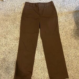 Dockers Women's Brown Straight Leg Pants
